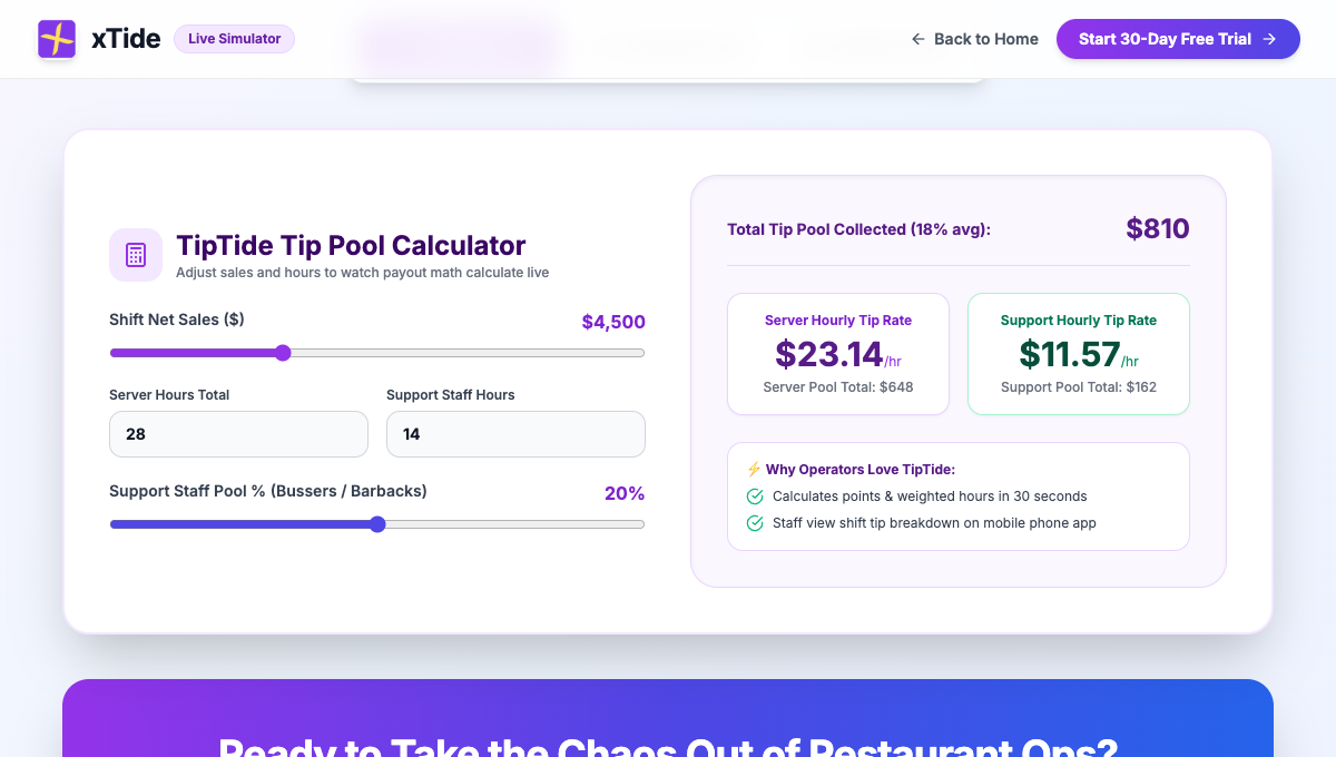 xTide public tip-pool simulator