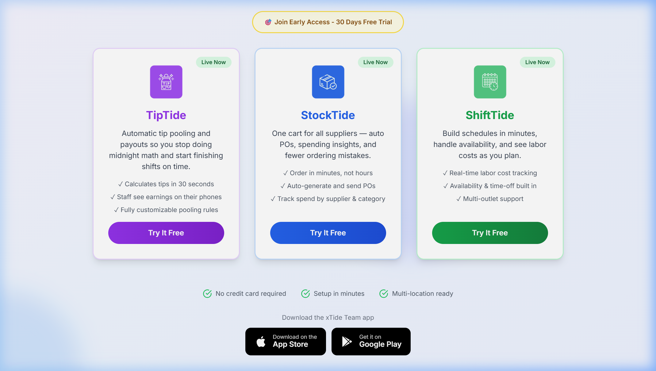 ShiftTide Dashboard